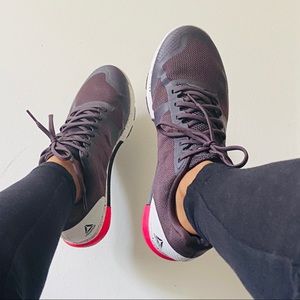 Purple Reebok Running Shoes